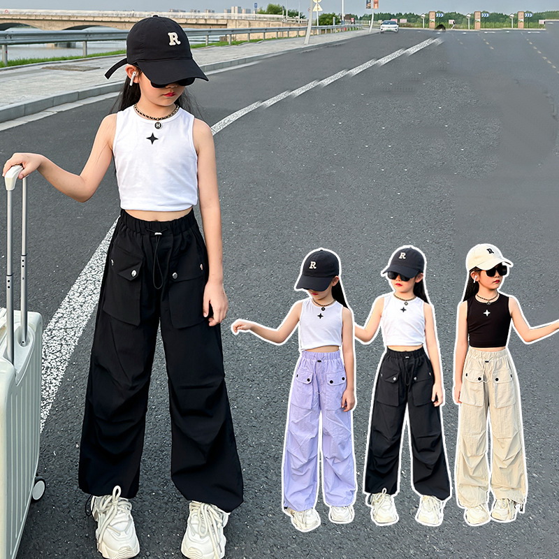 Outdoor Adventure Girls - Girls Lightweight Mosquito Proof Cargo Pants