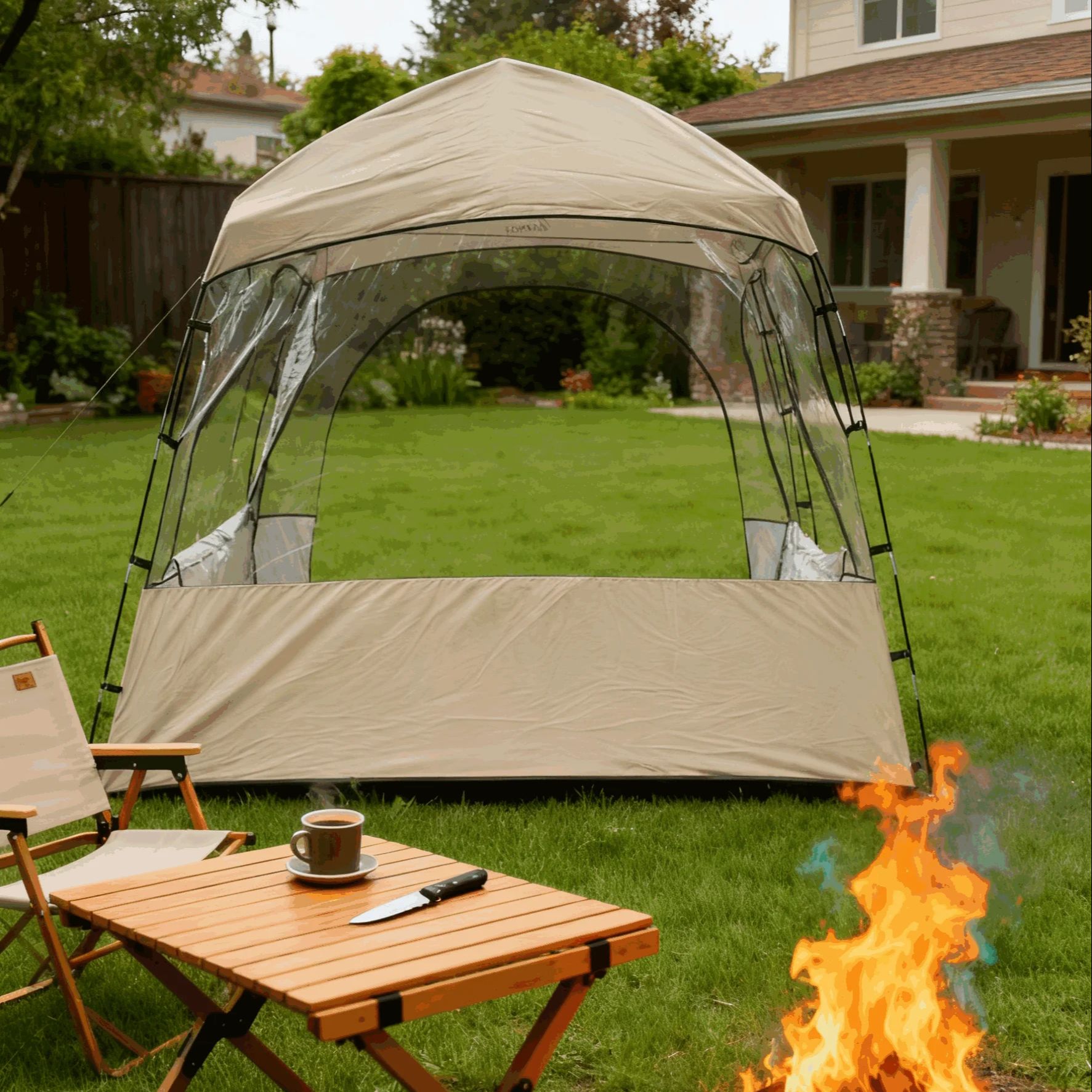 Gardens, Patios, Outdoor Adven - đánh giá và giá Outdoor Adventure Dome Shelter